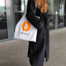 Lade das Bild in den Galerie-Viewer, Bitcoin Stofftasche aus Bio-Baumwolle
