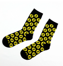 Lade das Bild in den Galerie-Viewer, Socken mit Bitcoin Logo
